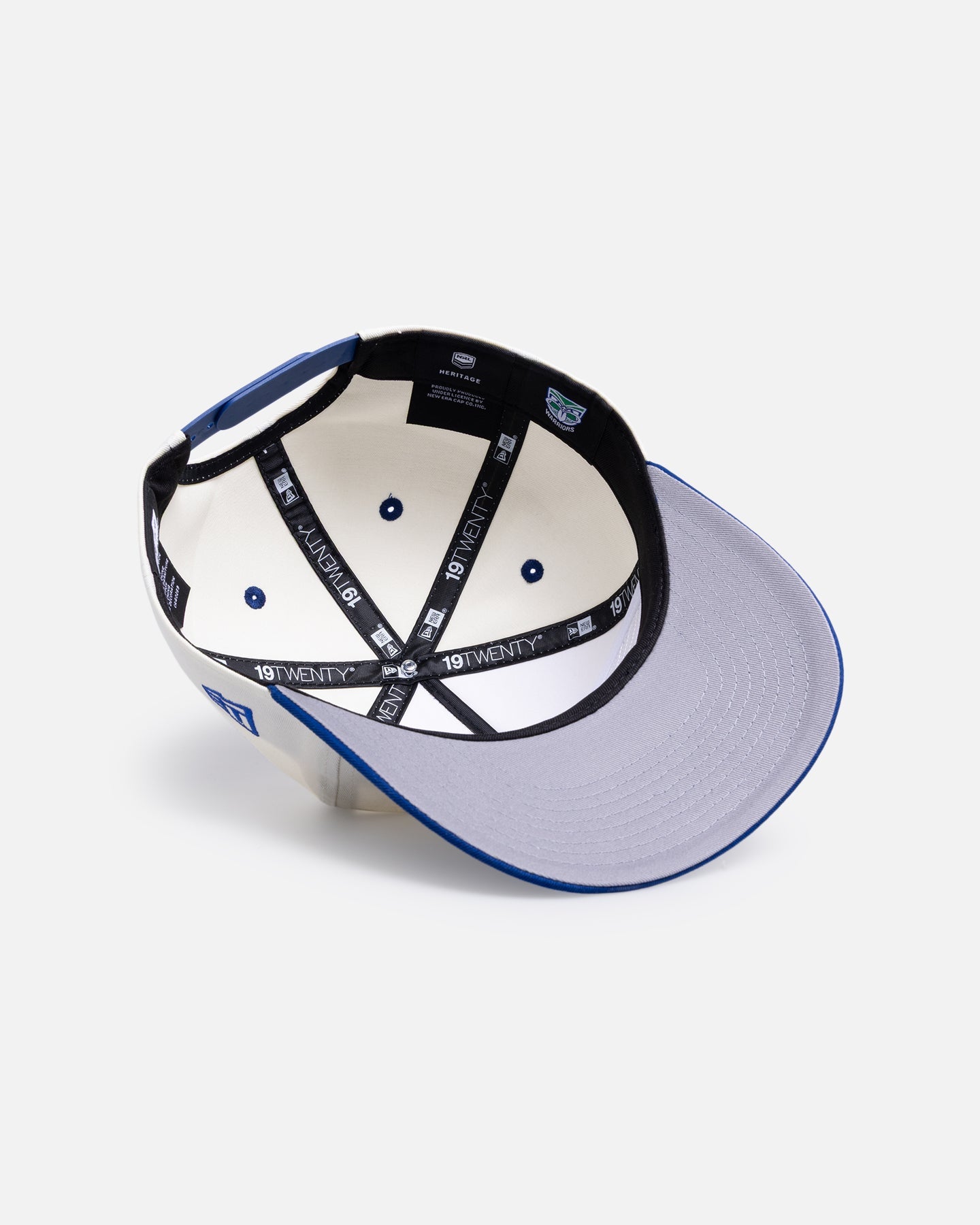 New Era New Zealand Warriors 'Retro Chrome' 19TWENTY Snapback Official Team Colour