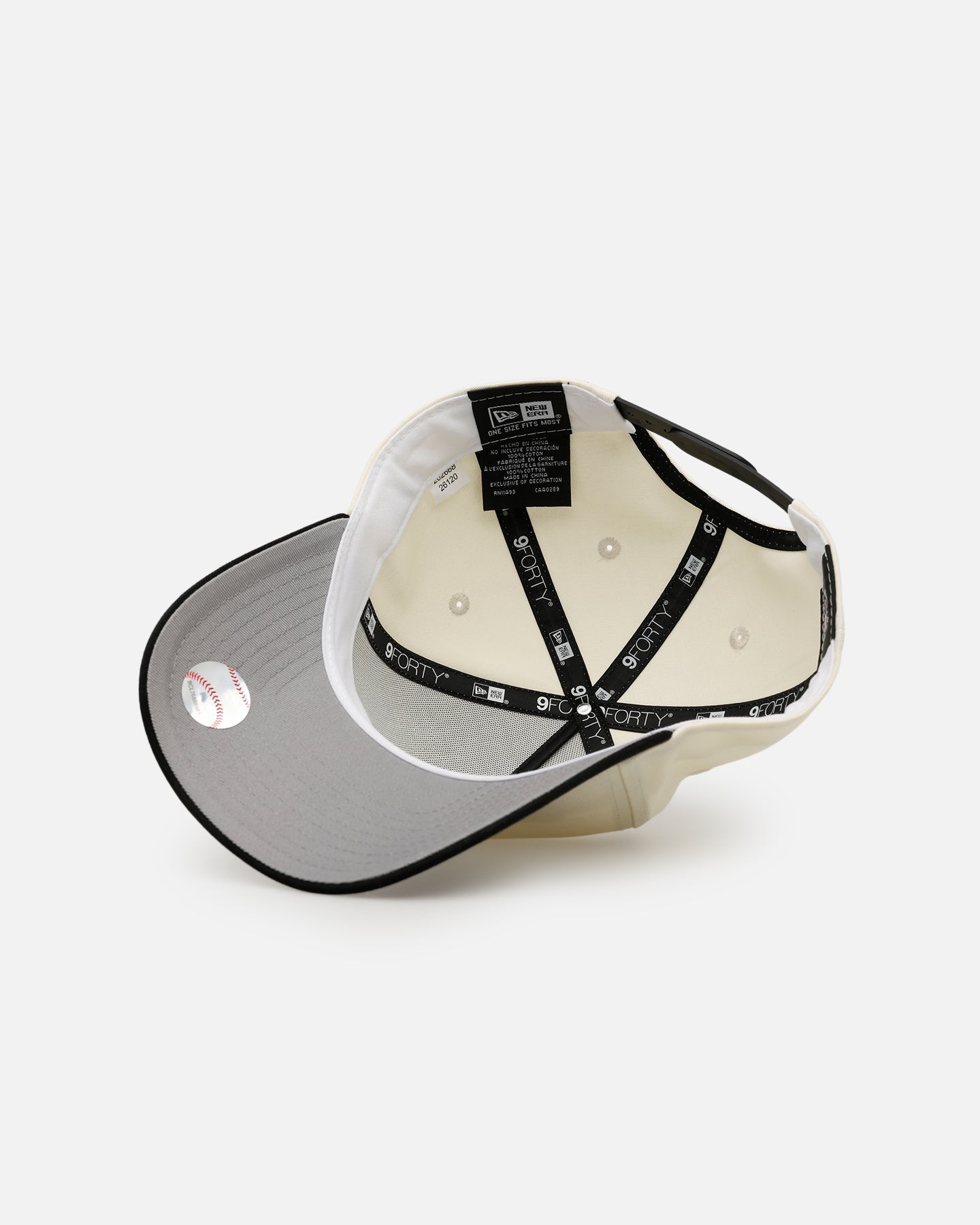 New Era New York Mets 'Easy Chrome Black' 9FORTY A-Frame Snapback Chrome/Black