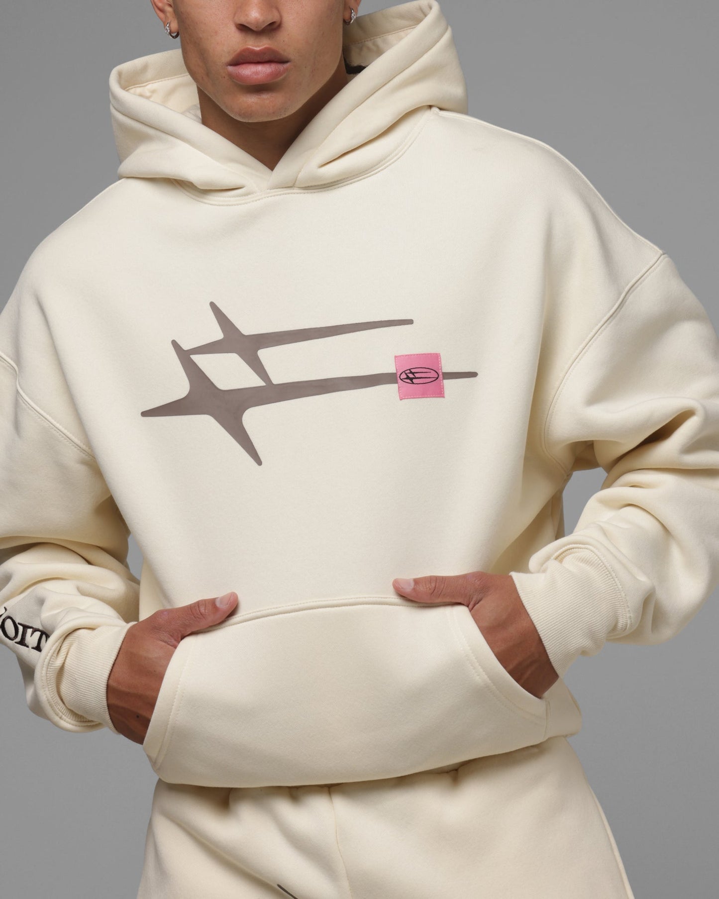 Loiter Hybrid Premium Hoodie Beige