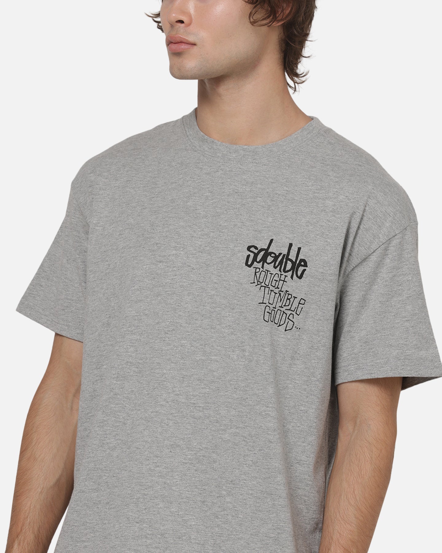 AVILA S Double Rough And Tumble T-Shirt Grey Heather