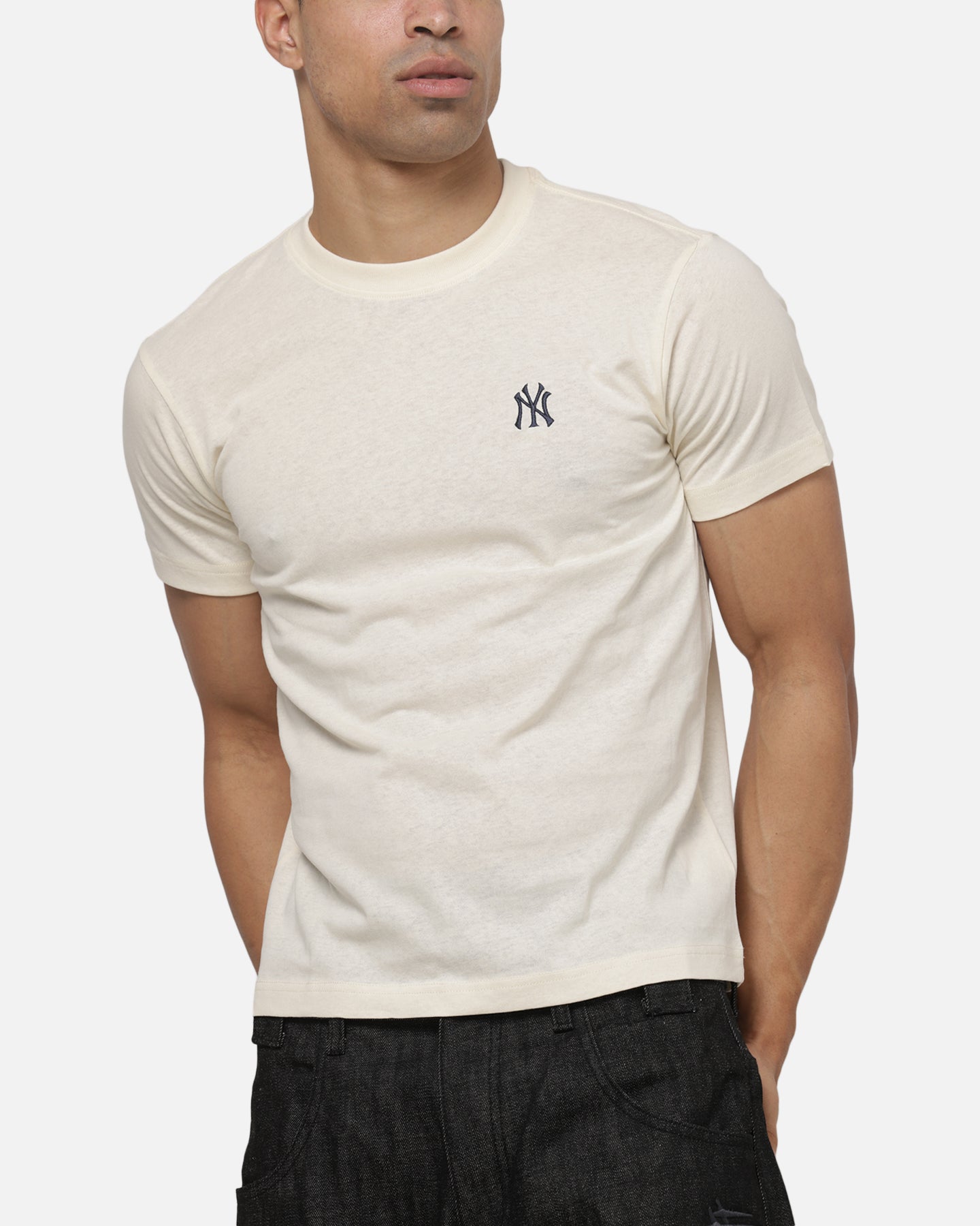 Majestic Athletic New York Yankees Baby Fit T-Shirt Butter