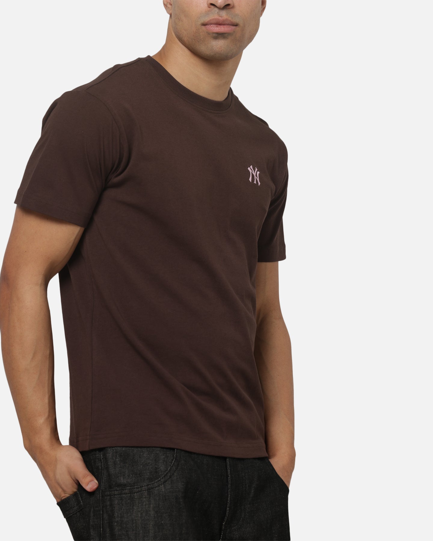 Majestic Athletic New York Yankees Baby Fit T-Shirt Seal Brown