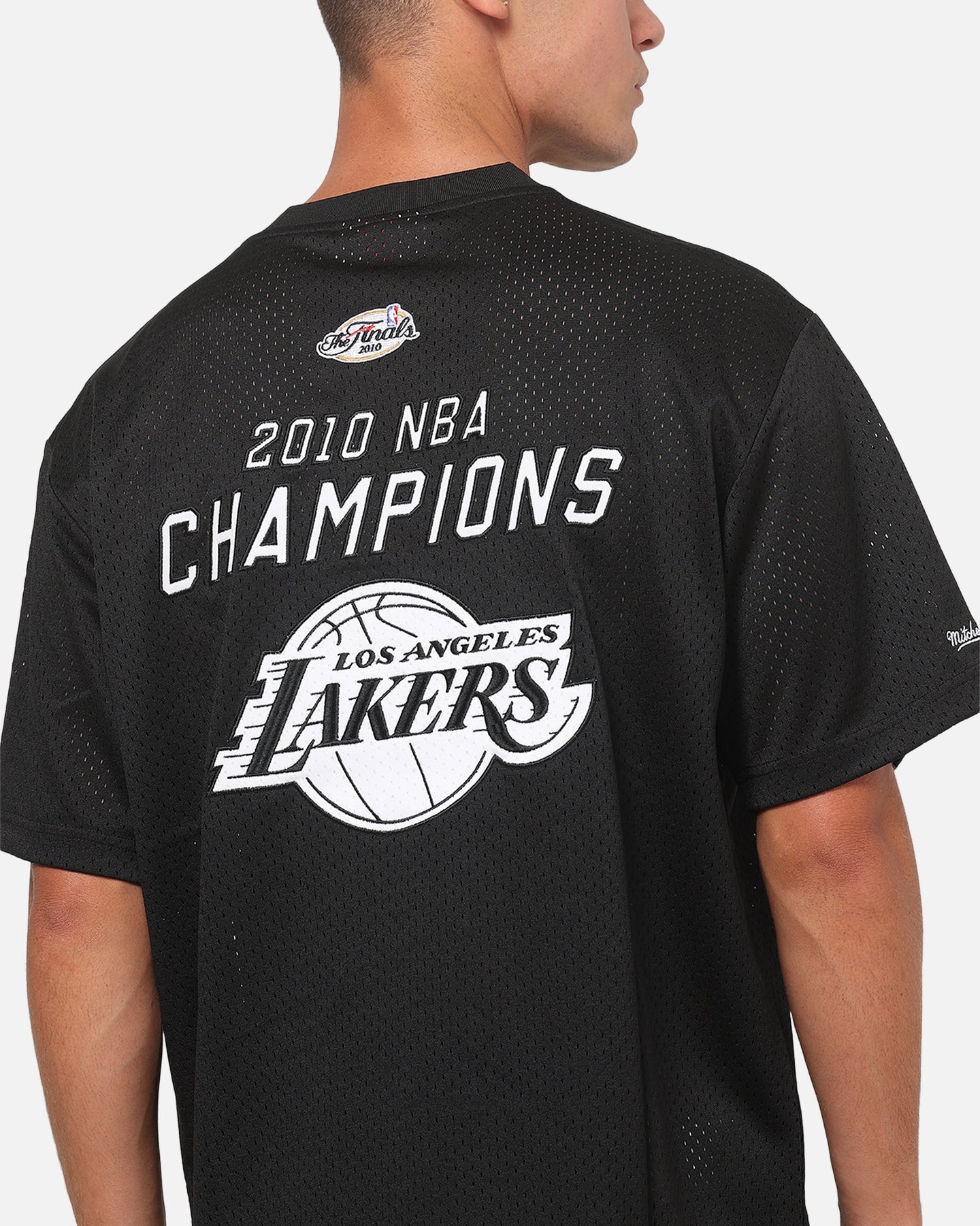 Mitchell & Ness Los Angeles Lakers Basketball Mesh T-Shirt Black
