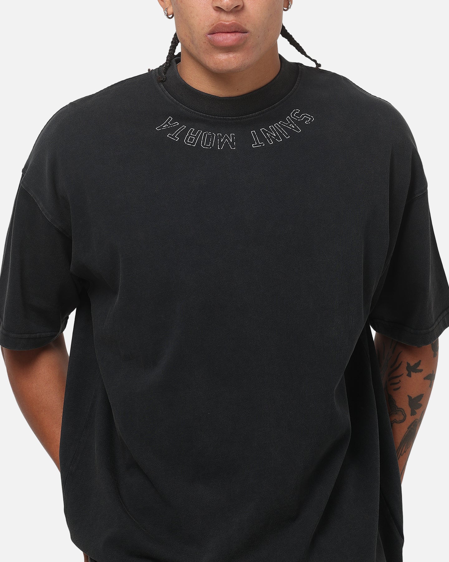 Saint Morta Made For The Living T-Shirt Washed Black