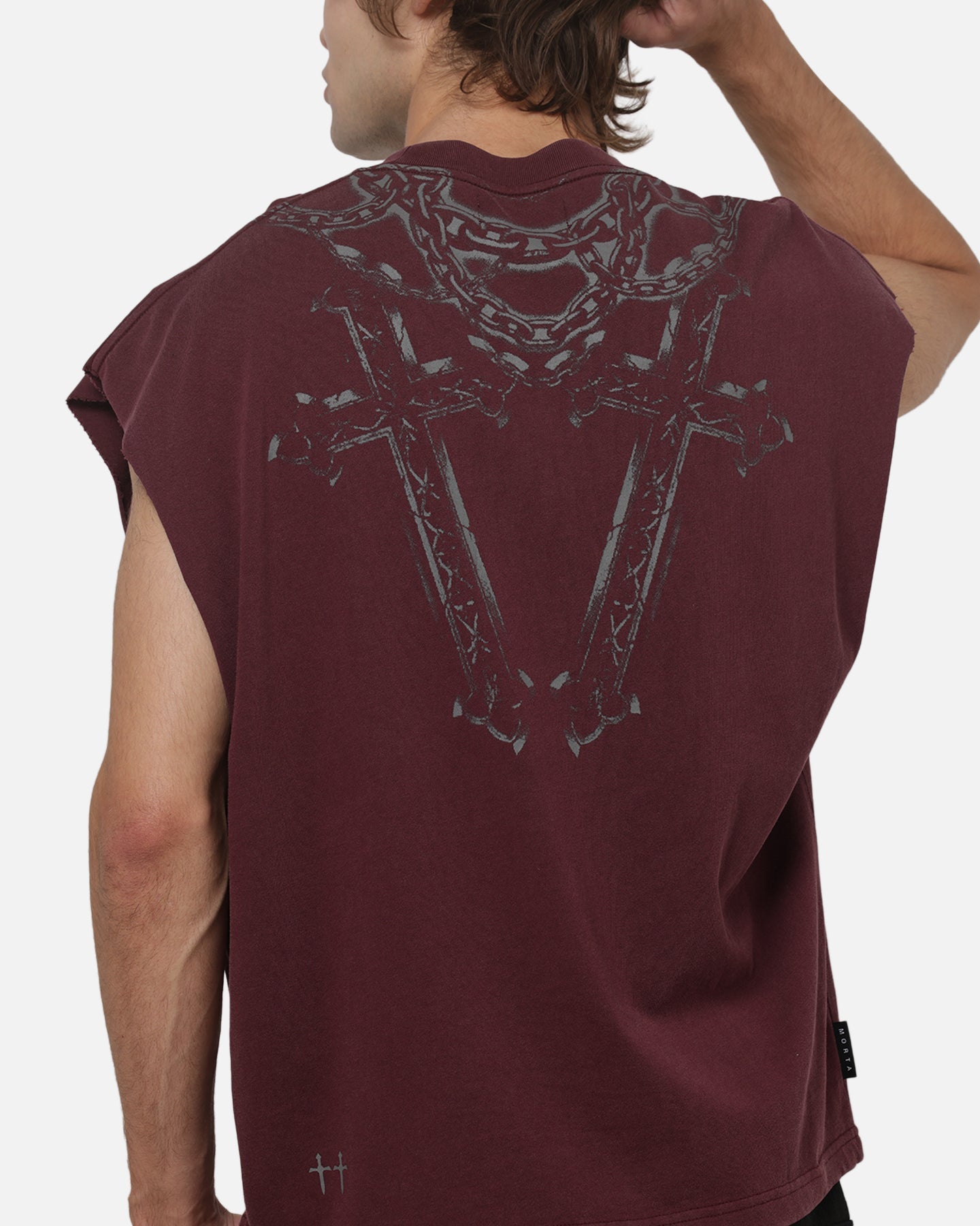 Saint Morta Renaissance Muscle T-Shirt Pigment Washed