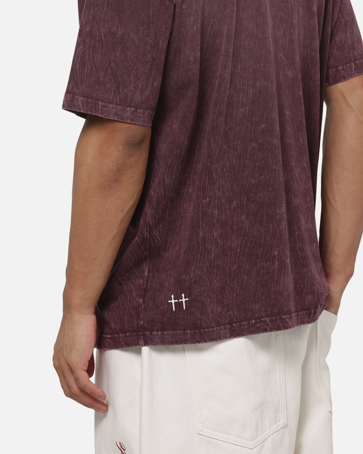 Saint Morta New Guard Boxy T-Shirt Port Tie Dye