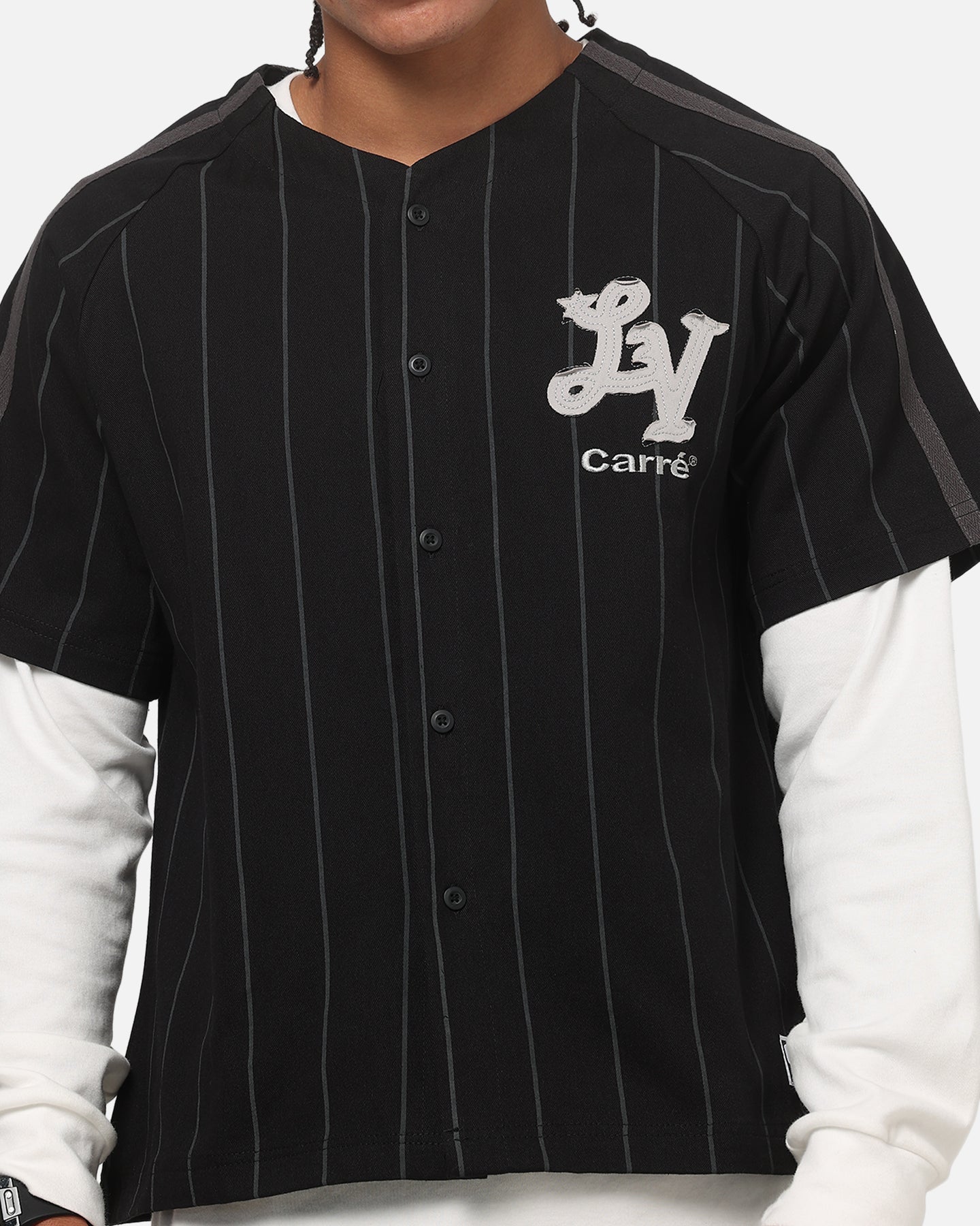 Carre Las Vegas City Series Jersey Black Pinstripe