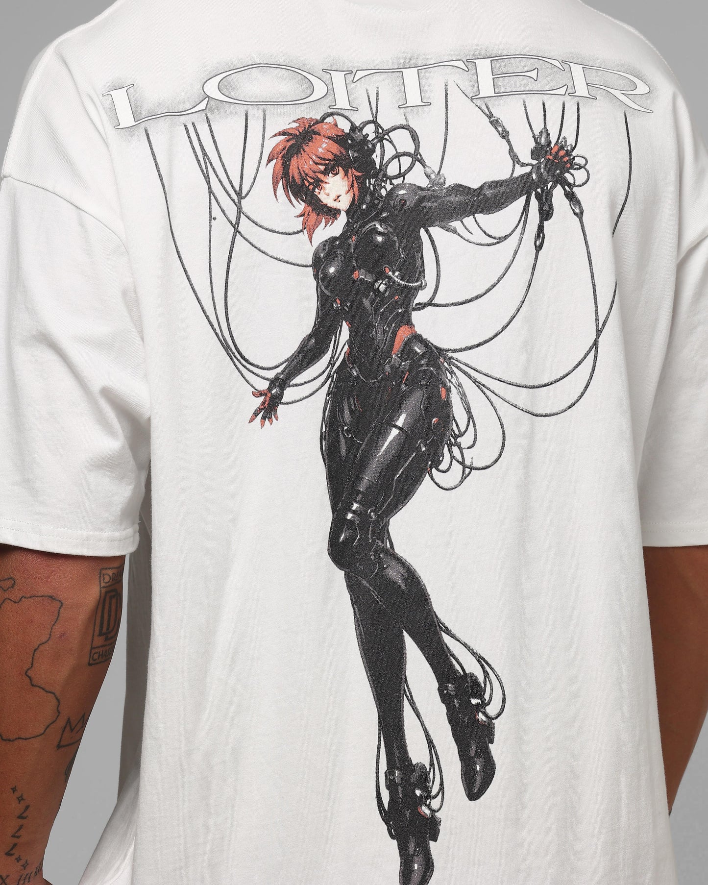 Loiter Ultimate Spectre Vintage T-Shirt Off White
