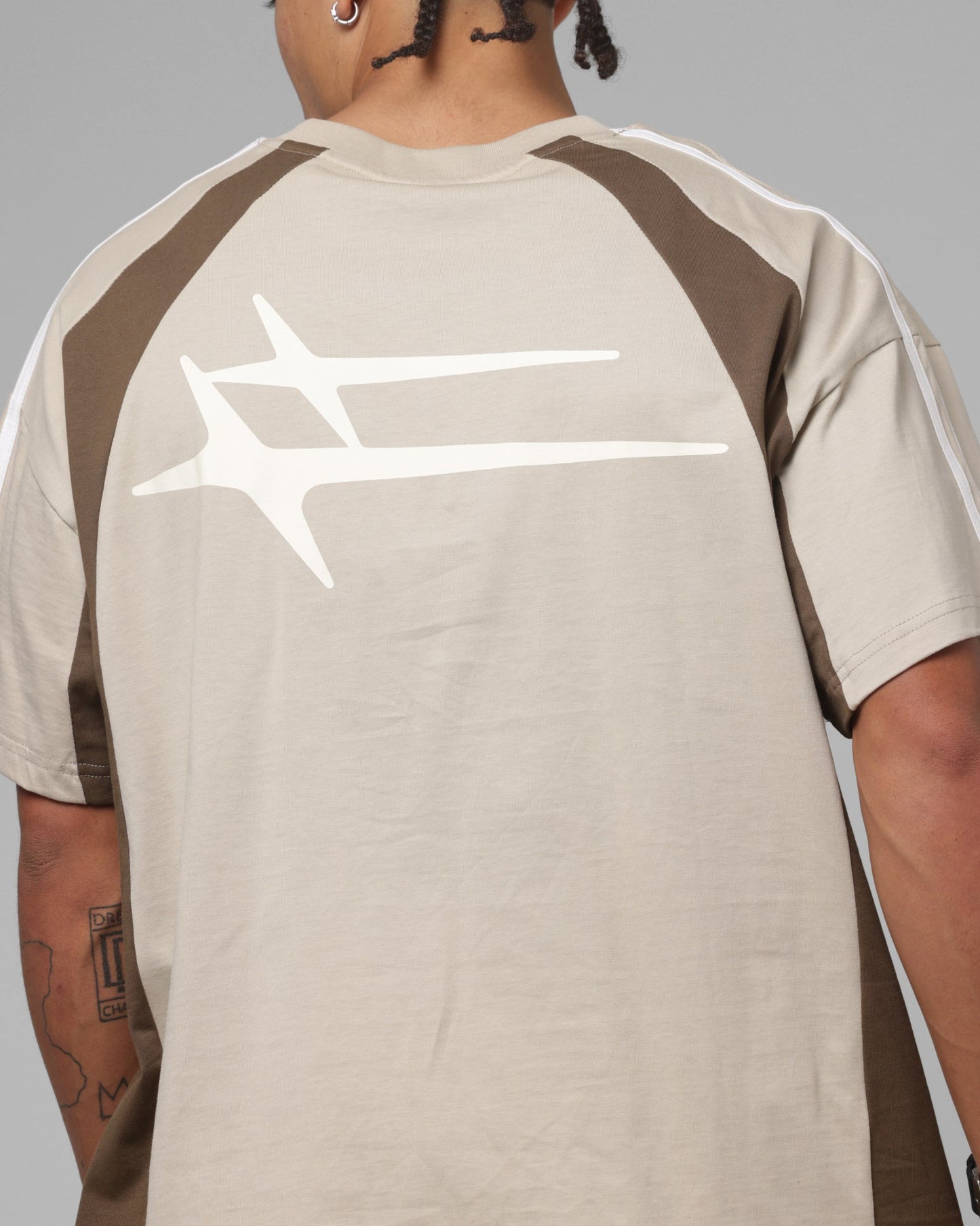 AVILA Loiter Hybrid Tek T-Shirt Stone