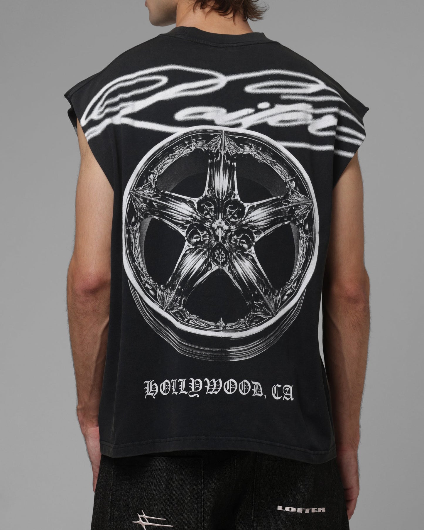 AVILA Loiter Body Shop Muscle T-Shirt Black