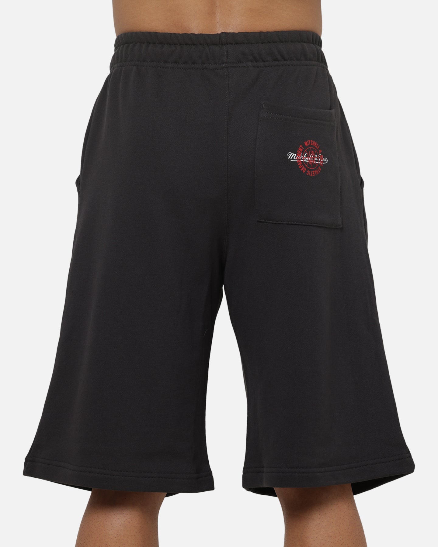 Mitchell & Ness Chicago Bulls Overprint Shorts Washed Black