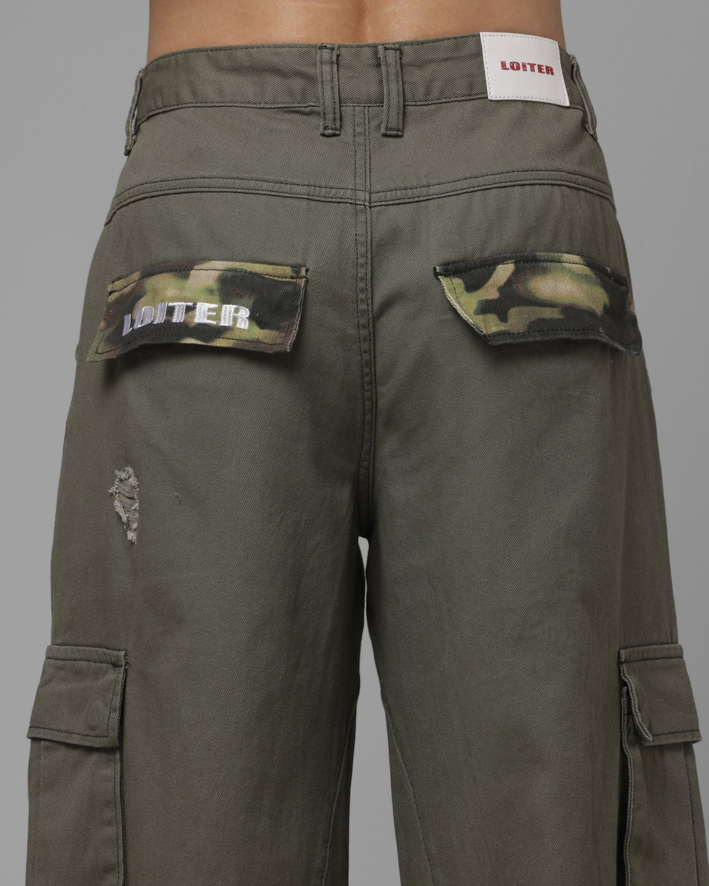 Loiter Spitfire Cargo Pants Green