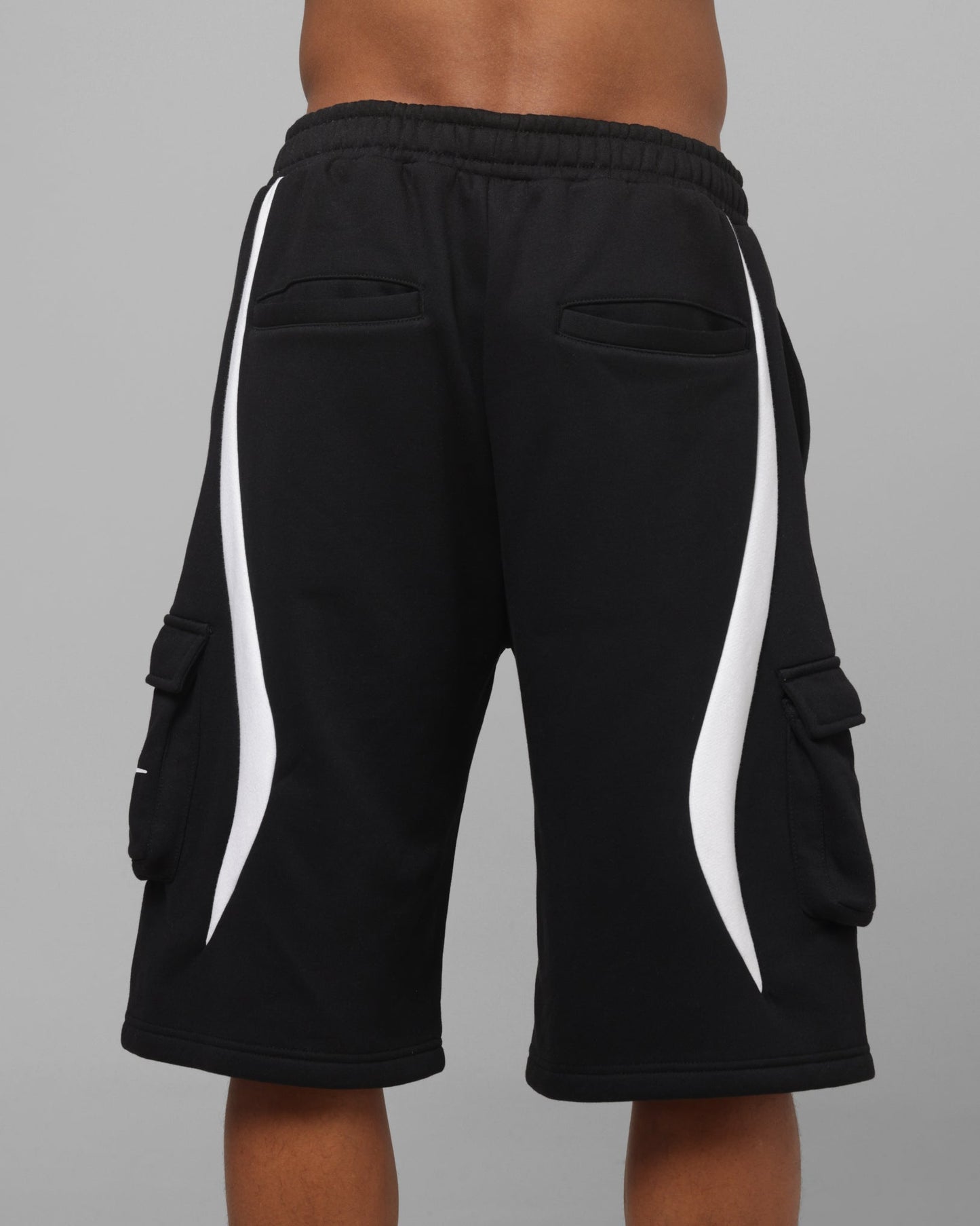 Loiter Hybrid Tek Cargo Shorts Black