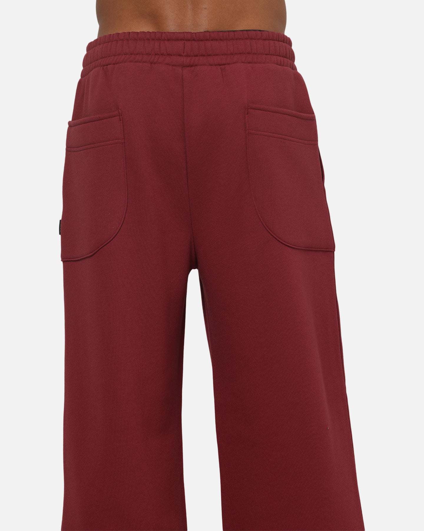 Carre Varsity Track Pants Burgundy