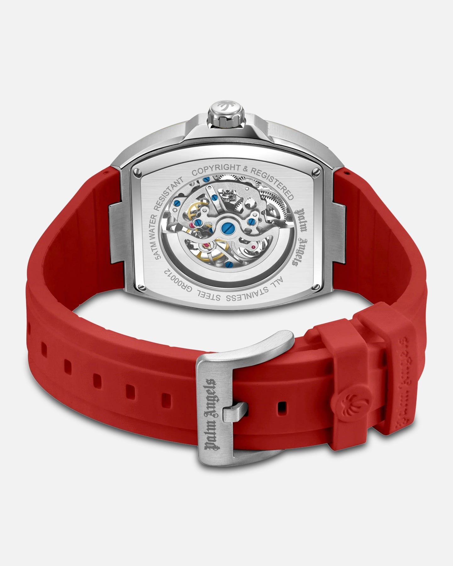 AVILA Palm Angeles Pulse Watch Red/Silver