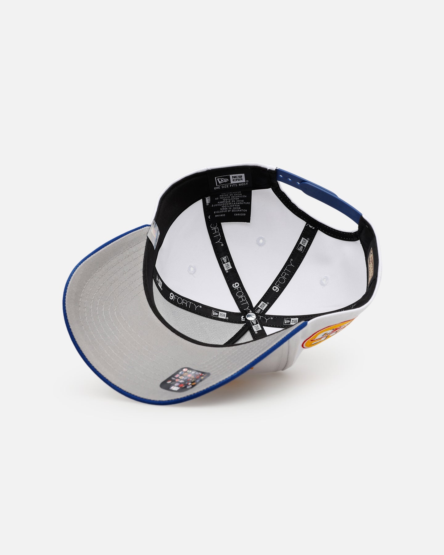 New Era Miami Heat 'Summertime' 9FORTY A-Frame Snapback White/Royal
