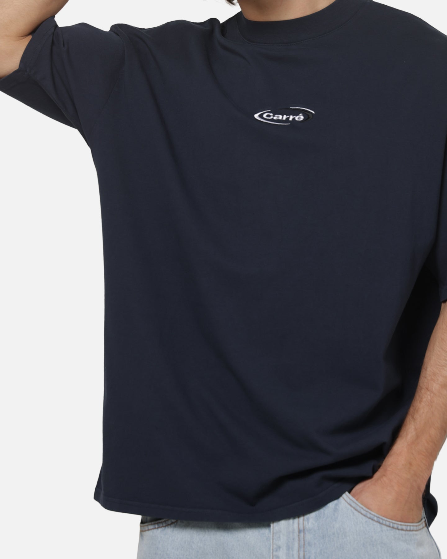 Carre Orbit T-Shirt Washed Navy