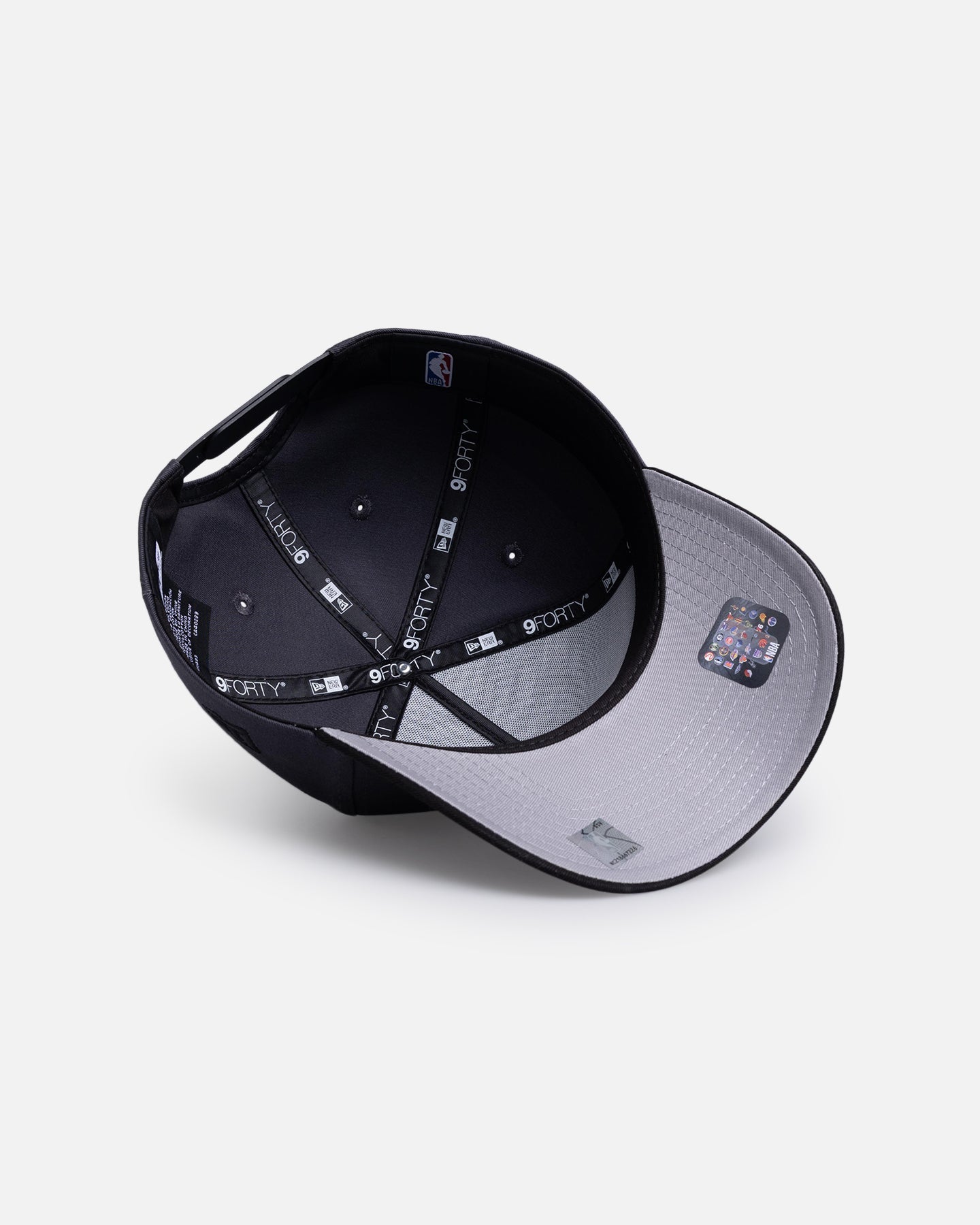 New Era Chicago Bulls 'Graphite Black' 9FORTY A-Frame Snapback Black/Grey