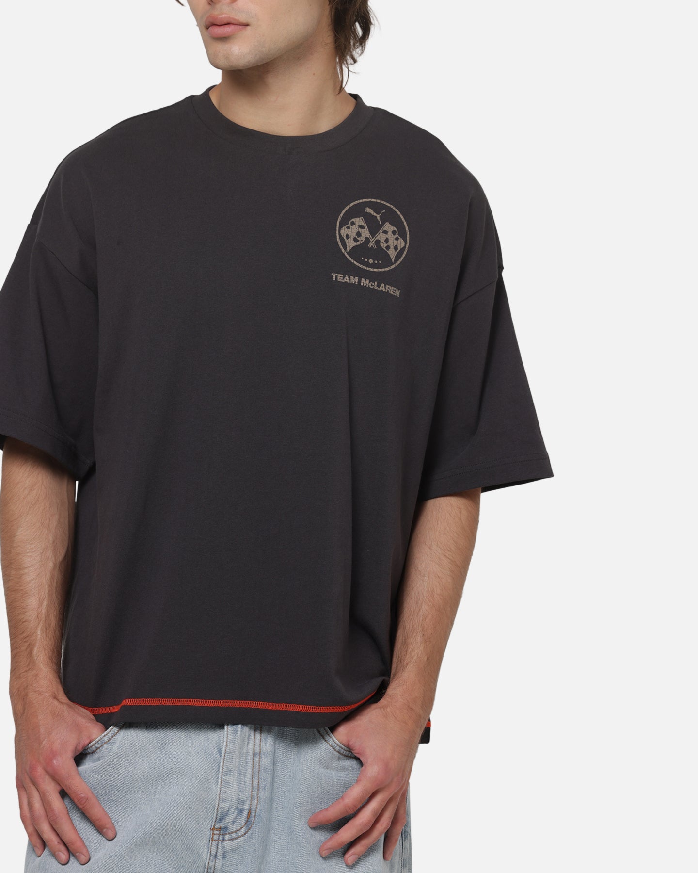 Puma McLaren Racing Graphic T-Shirt Black