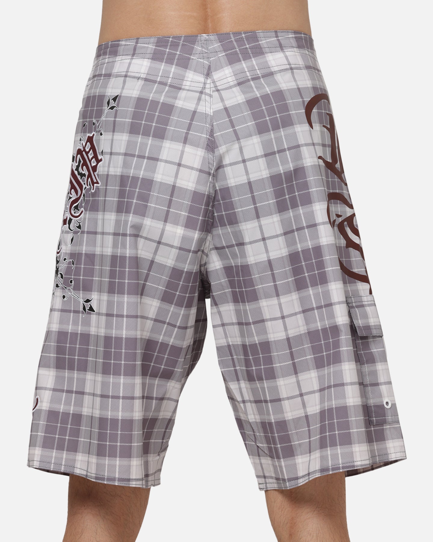 Worship Catharsis Long Boardshorts Light Grey