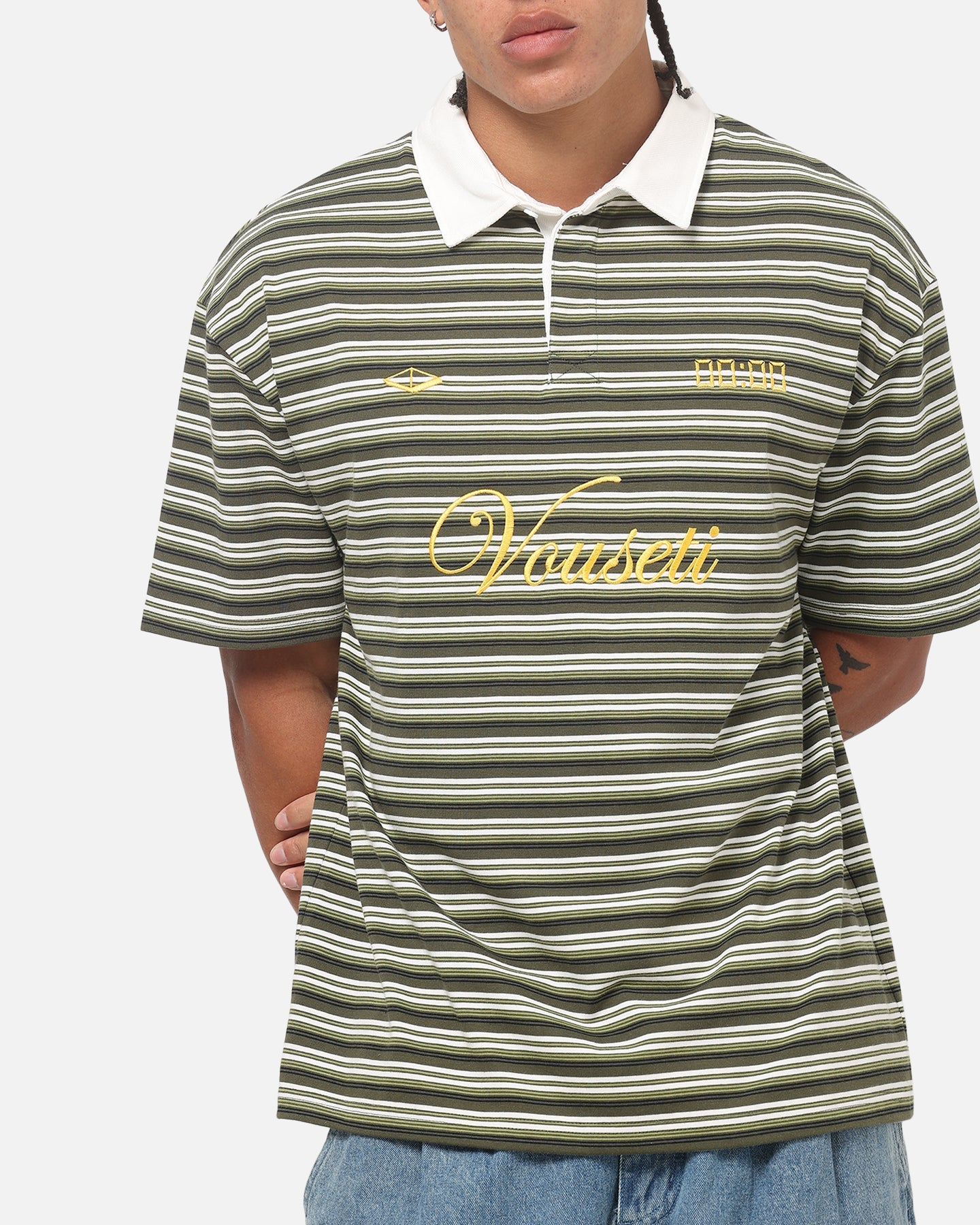 Vouseti Post Game Polo Shirt Forest Green