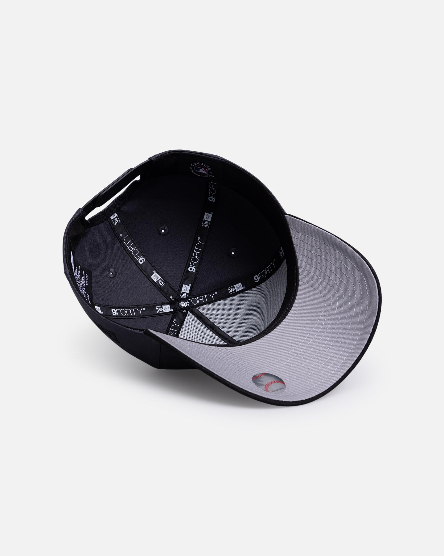 New Era Los Angeles Dodgers 'Graphite Black' 9FORTY A-Frame Snapback Black/Grey
