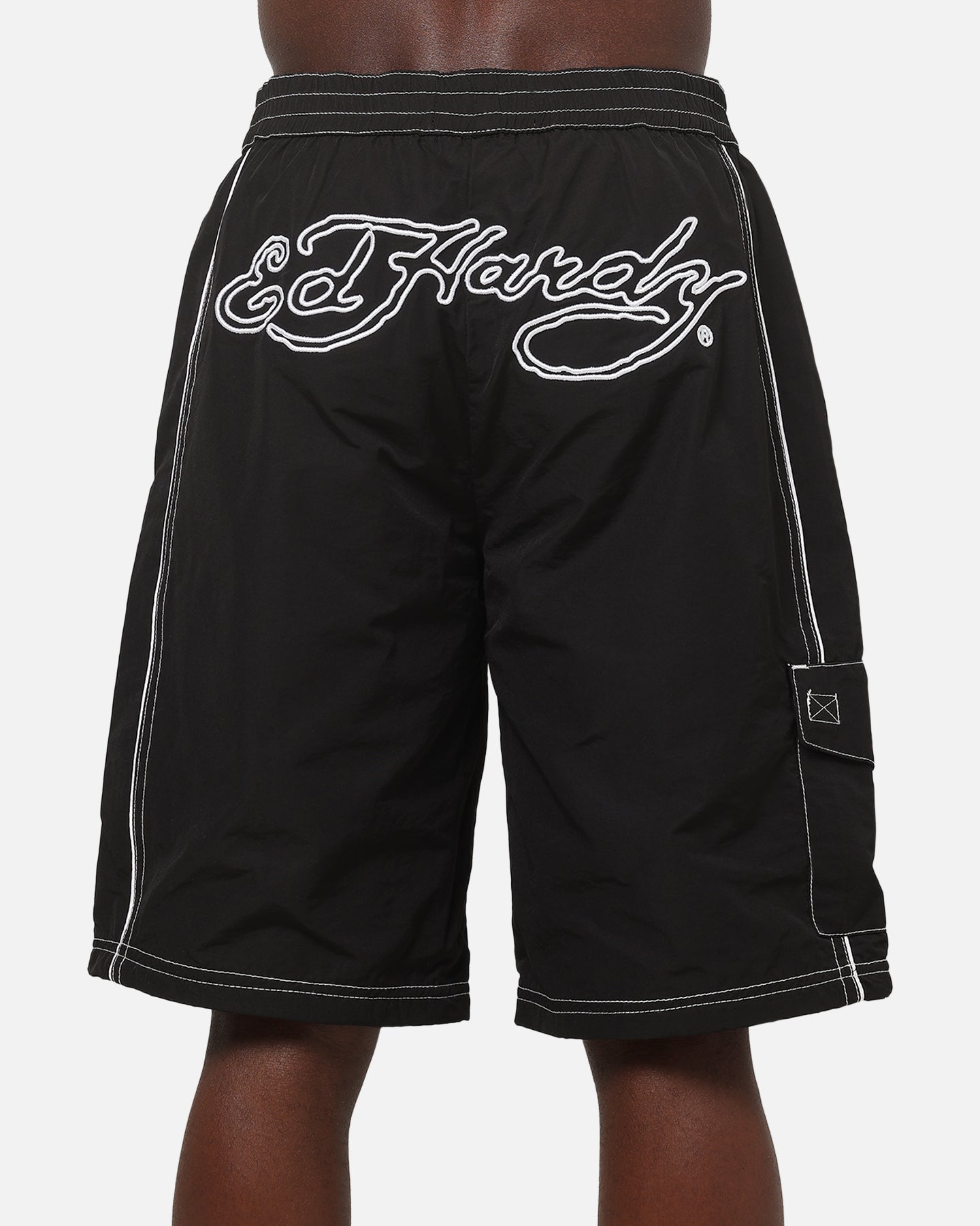 Ed Hardy Fury Shorts Black