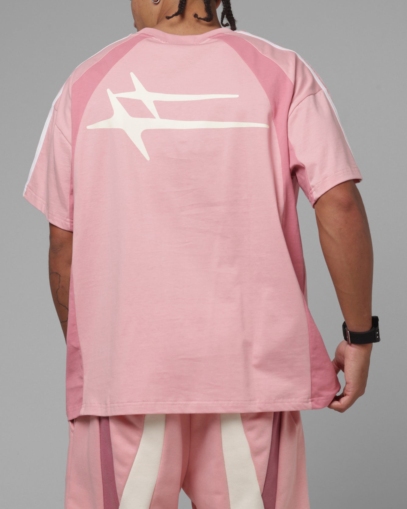 Loiter Hybrid Tek T-Shirt Pink