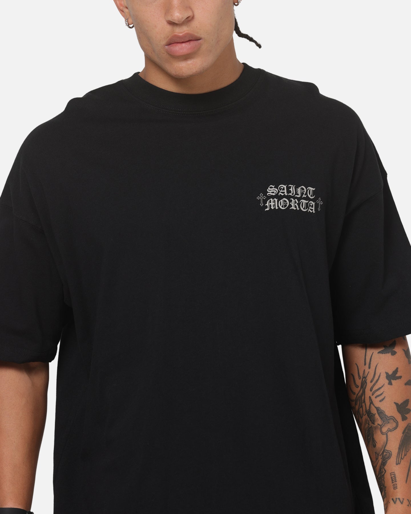 Saint Morta Alter Boxy T-Shirt Black