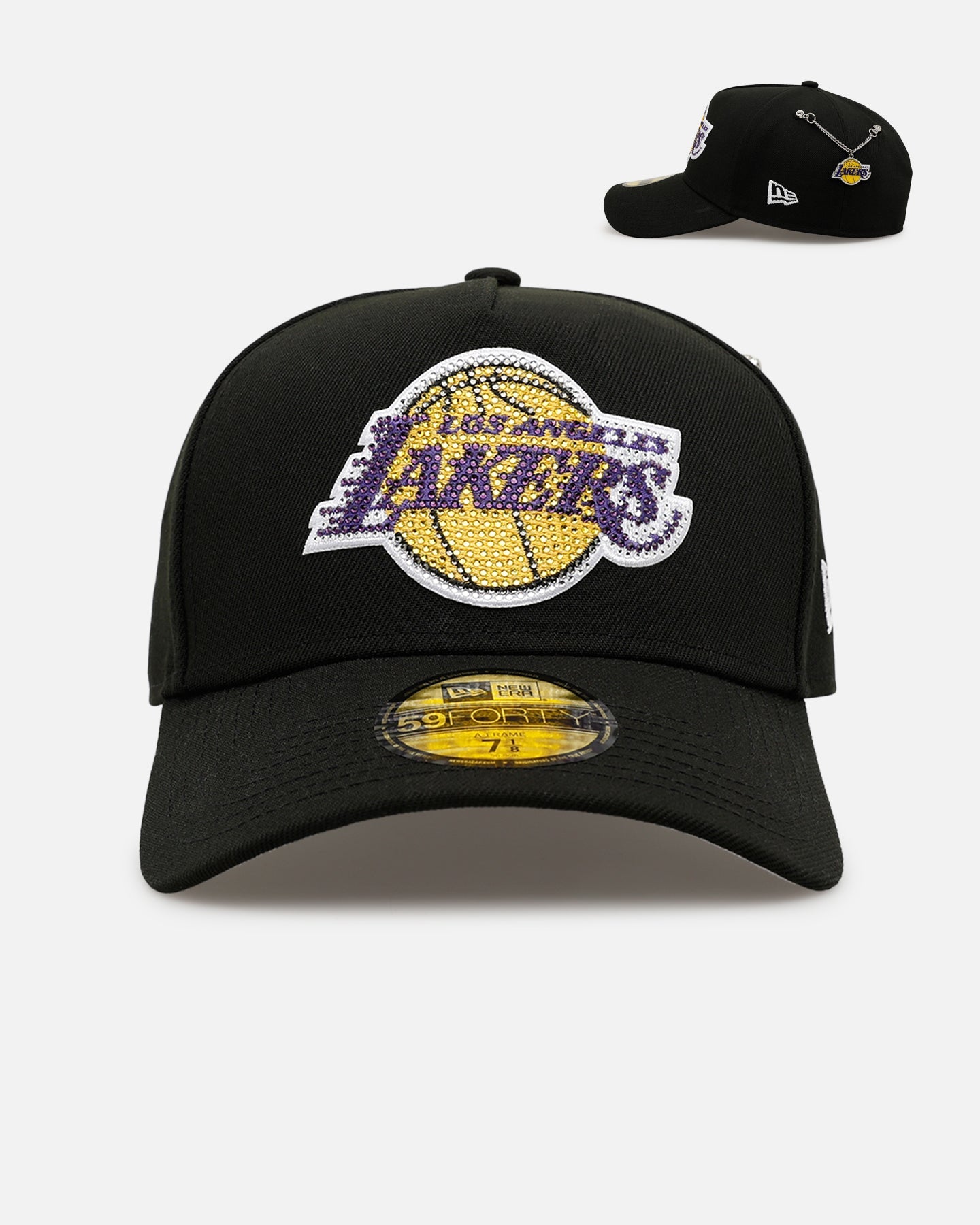 New Era Los Angeles Lakers 'NBA Draft 2026' 59FORTY A-Frame Fitted Black