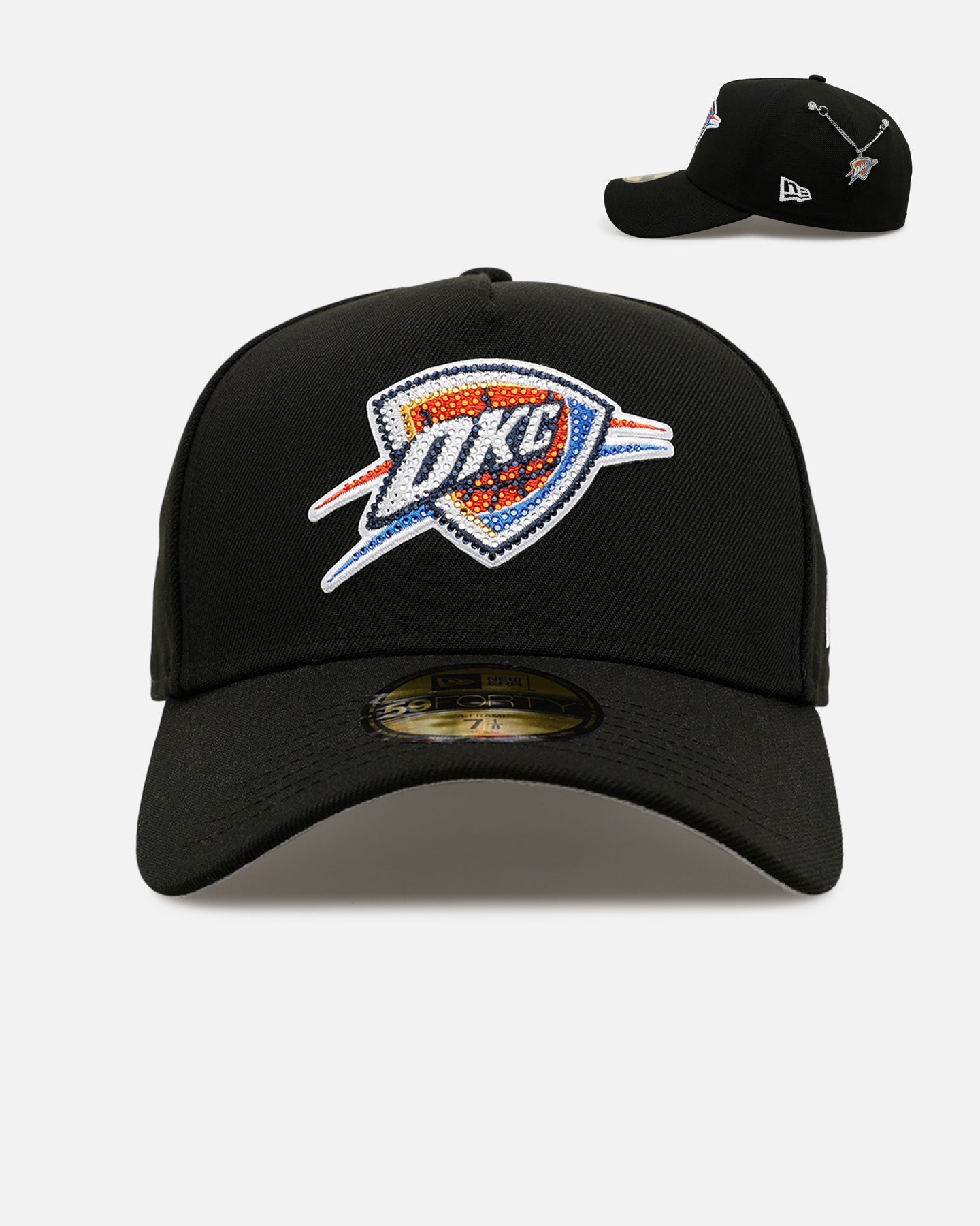 New Era Oklahoma City Thunder 'NBA Draft 2026' 59FORTY A-Frame Fitted Black
