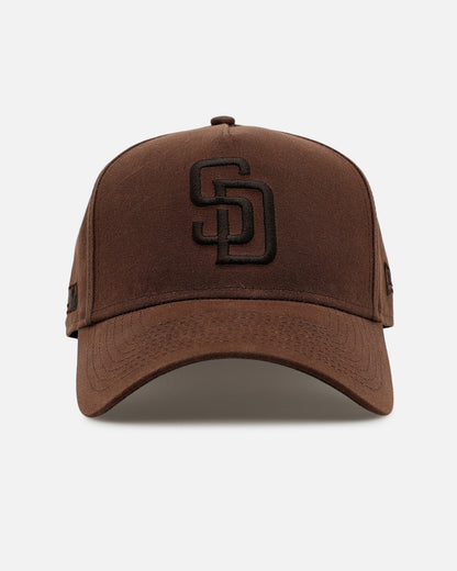 New Era San Diego Padres 'Waxed Canvas QS' 59FORTY A-Frame Fitted Brown