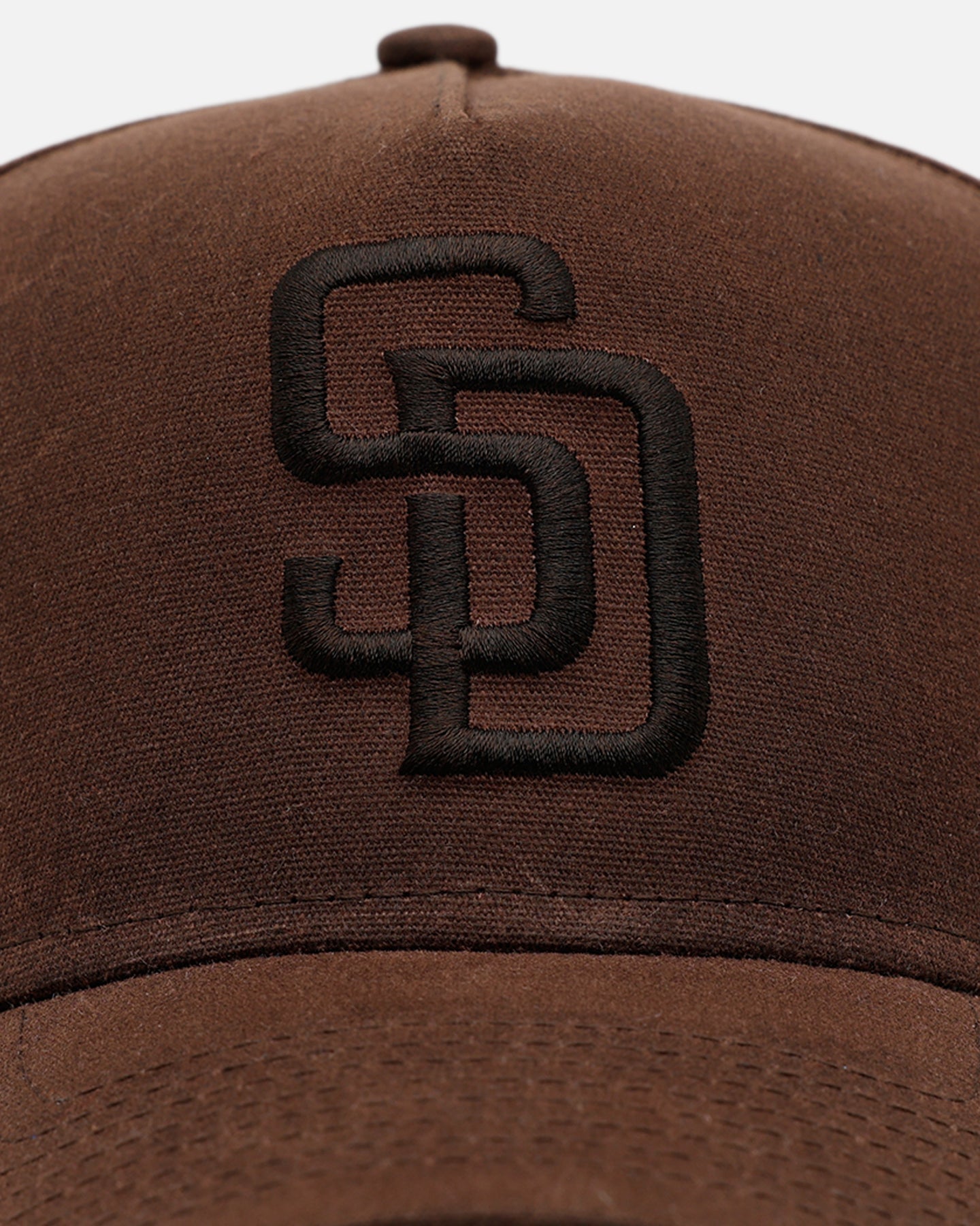 New Era San Diego Padres 'Waxed Canvas QS' 59FORTY A-Frame Fitted Brown