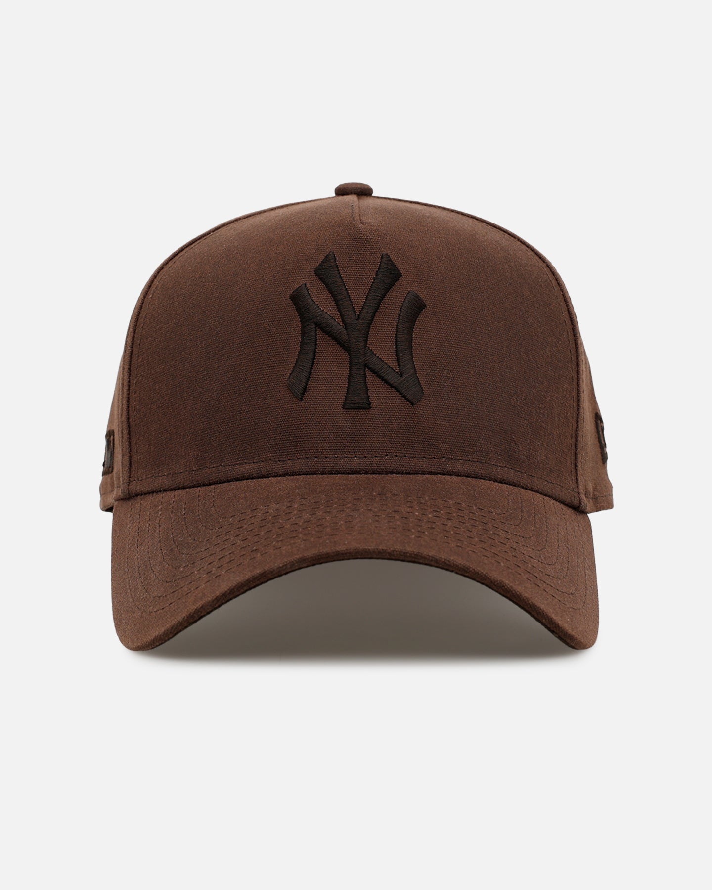 New Era New York Yankees 'Waxed Canvas QS' 59FORTY A-Frame Fitted Brown