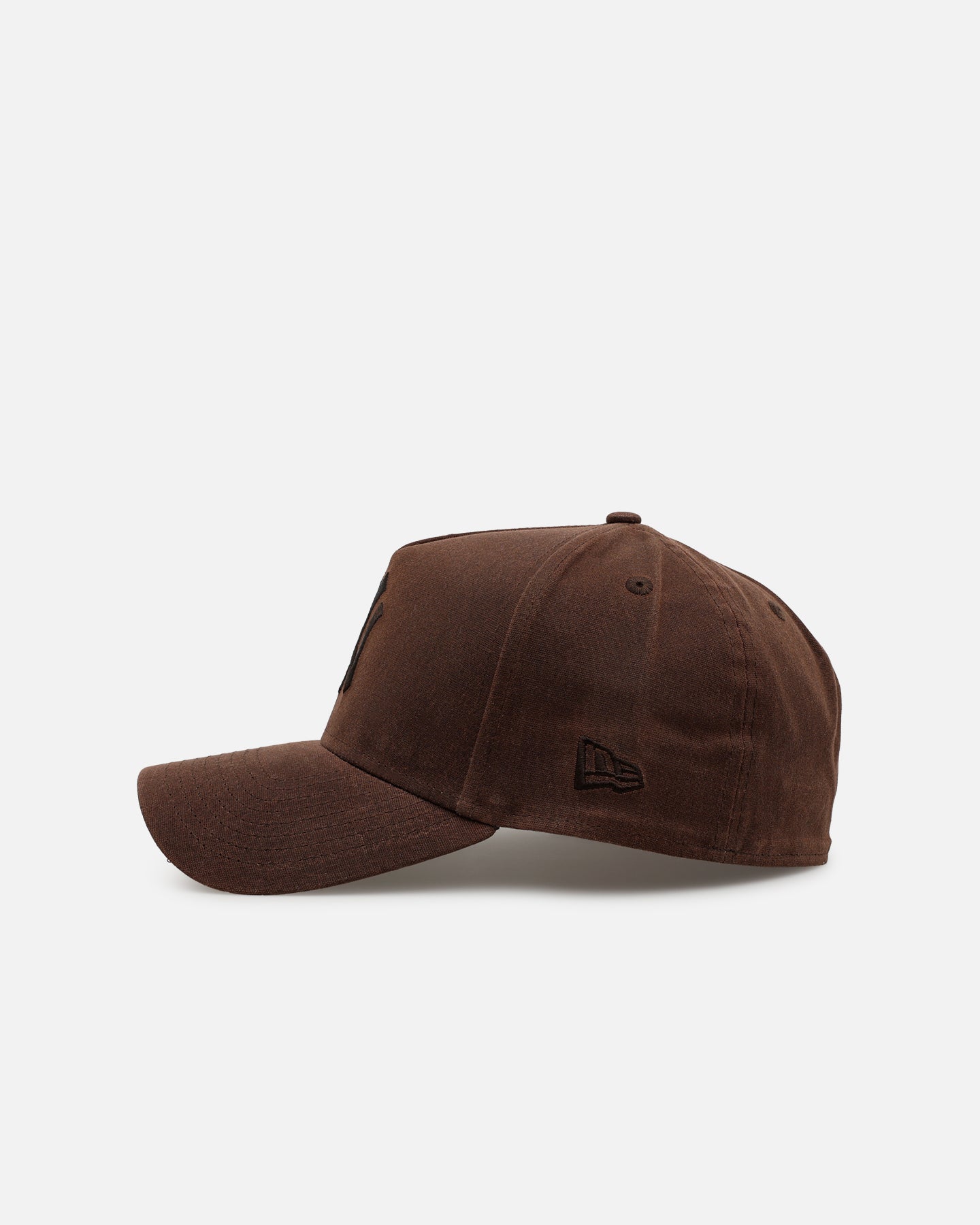 New Era New York Yankees 'Waxed Canvas QS' 59FORTY A-Frame Fitted Brown