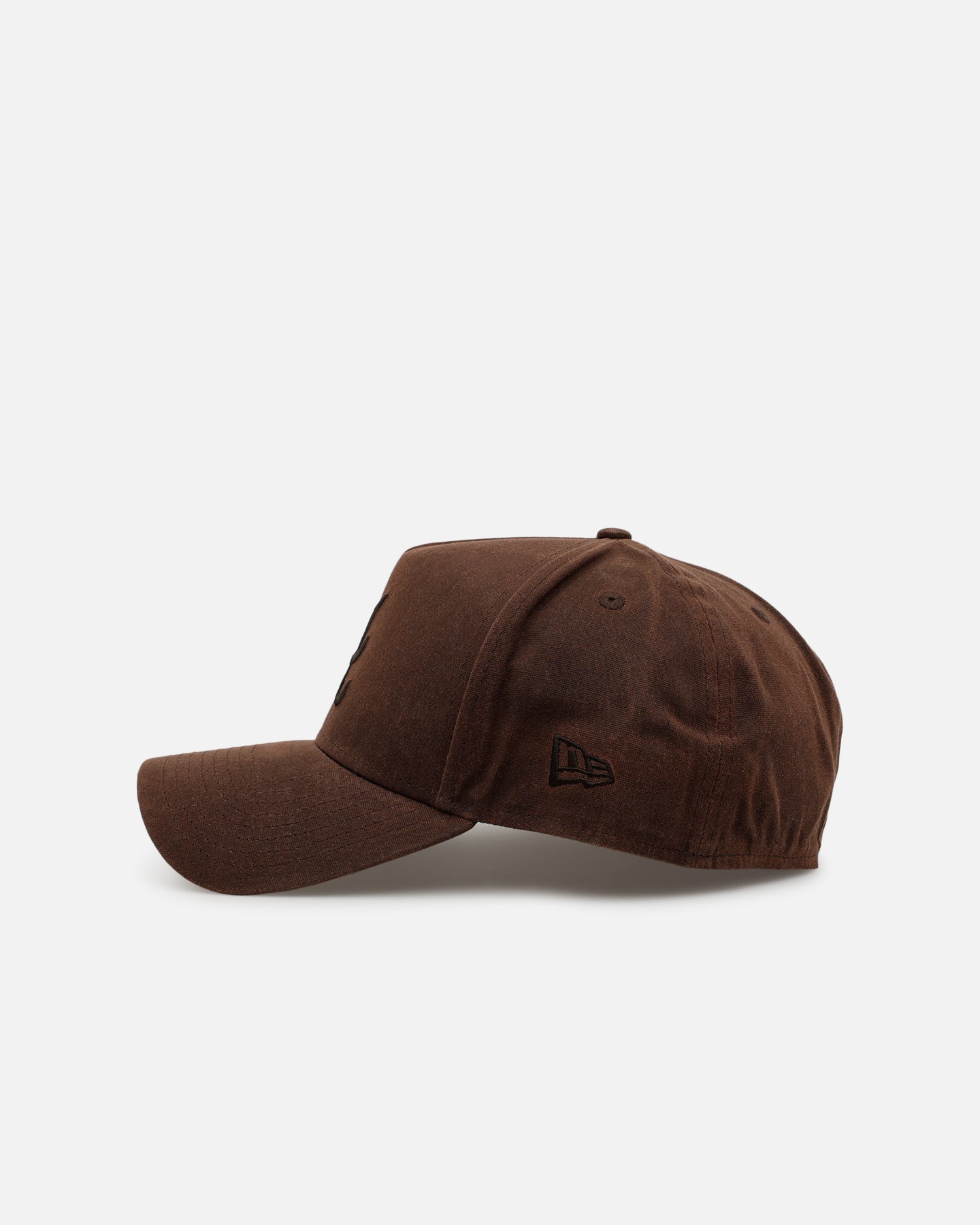 New Era Atlanta Braves 'Waxed Canvas QS' 59FORTY A-Frame Fitted Brown