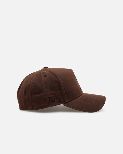 New Era Boston Red Sox 'Waxed Canvas QS' 59FORTY A-Frame Fitted Brown