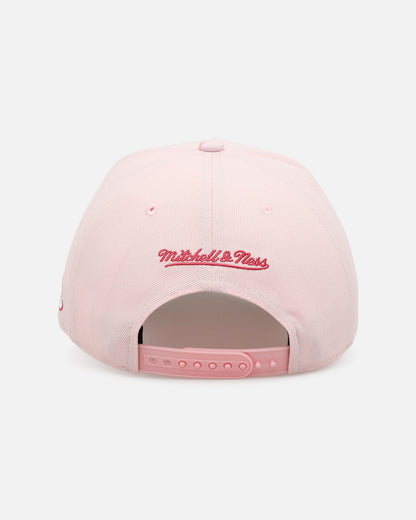 Mitchell & Ness Cincinnati Reds 'Pink Camo' Pro Pinch Snapback Pink