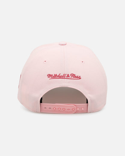 Mitchell & Ness Los Angeles Dodgers 'Pink Camo' Pro Pinch Snapback Pink