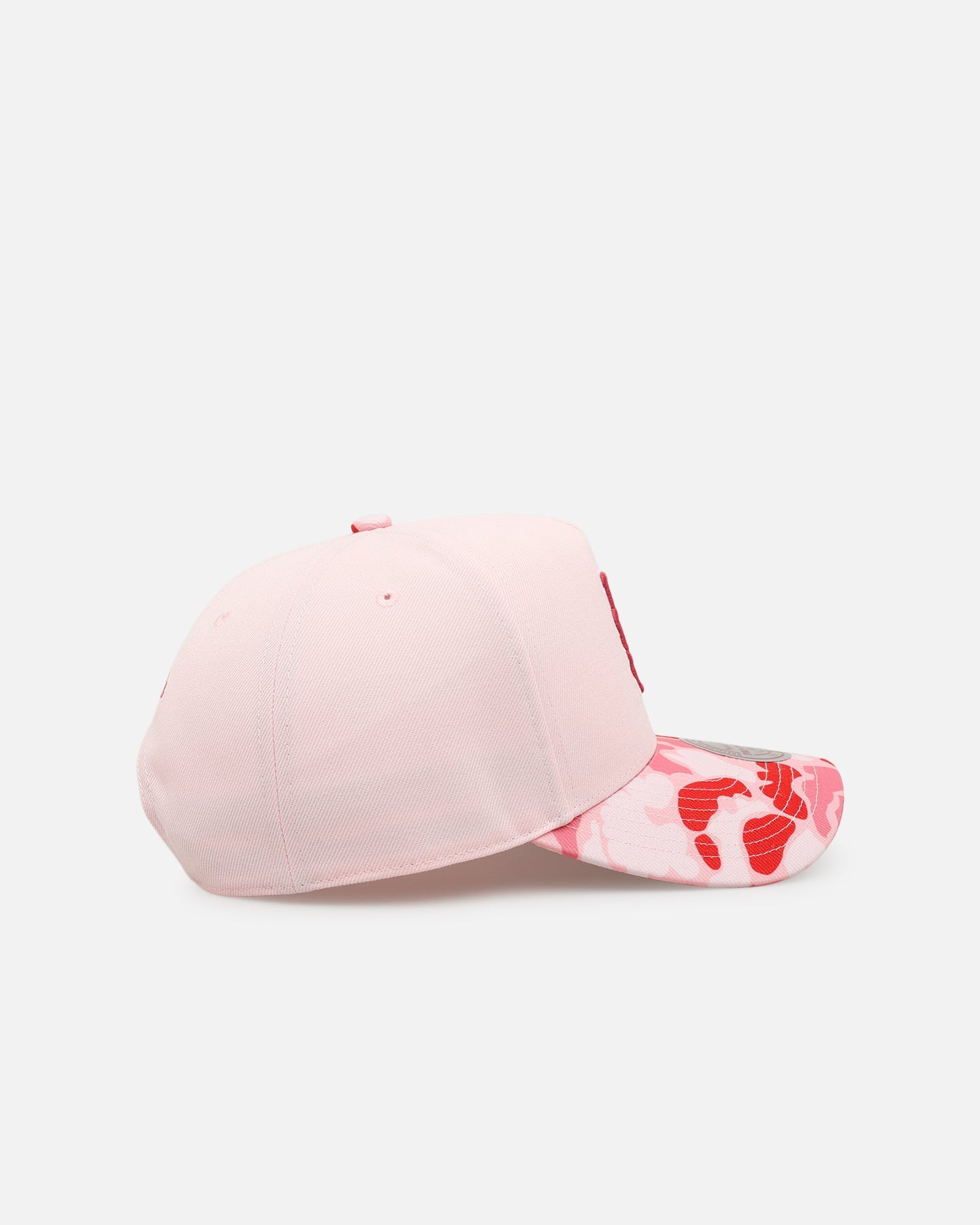 Mitchell & Ness New York Mets 'Pink Camo' Pro Pinch Snapback Pink