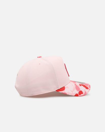 Mitchell & Ness Philadelphia Phillies 'Pink Camo' Pro Pinch Snapback Pink