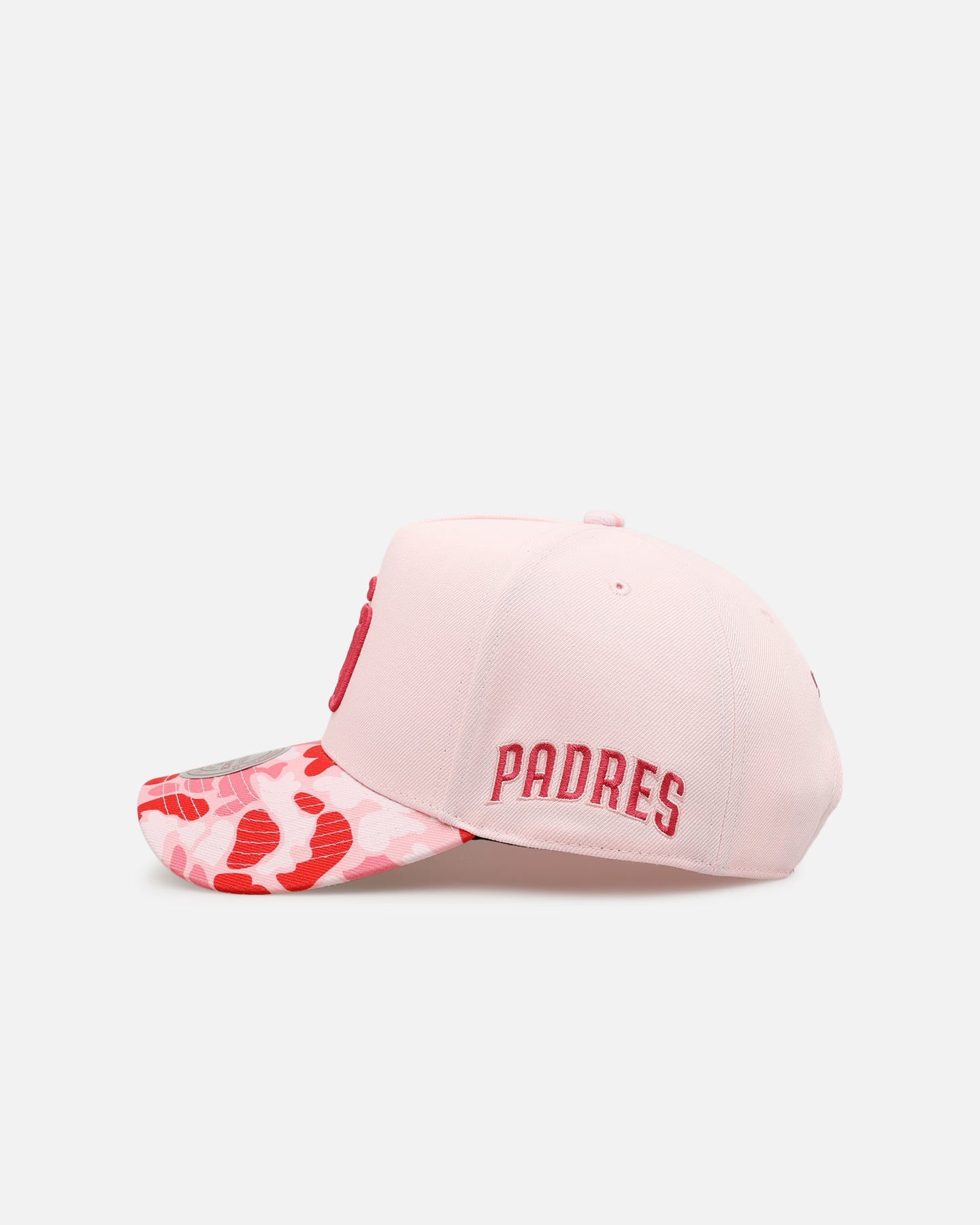 Mitchell & Ness San Diego Padres 'Pink Camo' Pro Pinch Snapback Pink