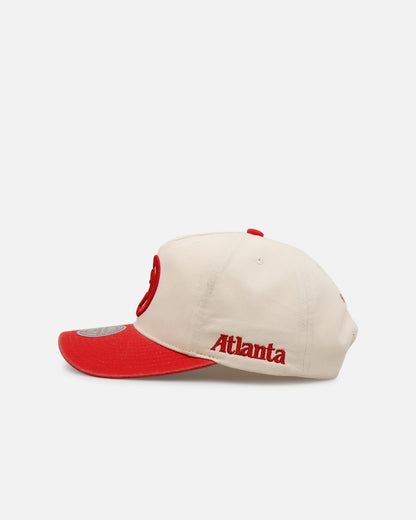Mitchell & Ness Atlanta Hawks 'Washed Cotton' Deadstock Snapback Off White
