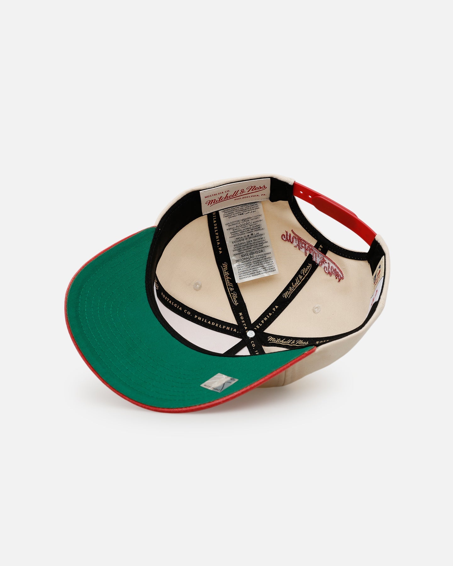 Mitchell & Ness Atlanta Hawks 'Washed Cotton' Deadstock Snapback Off White