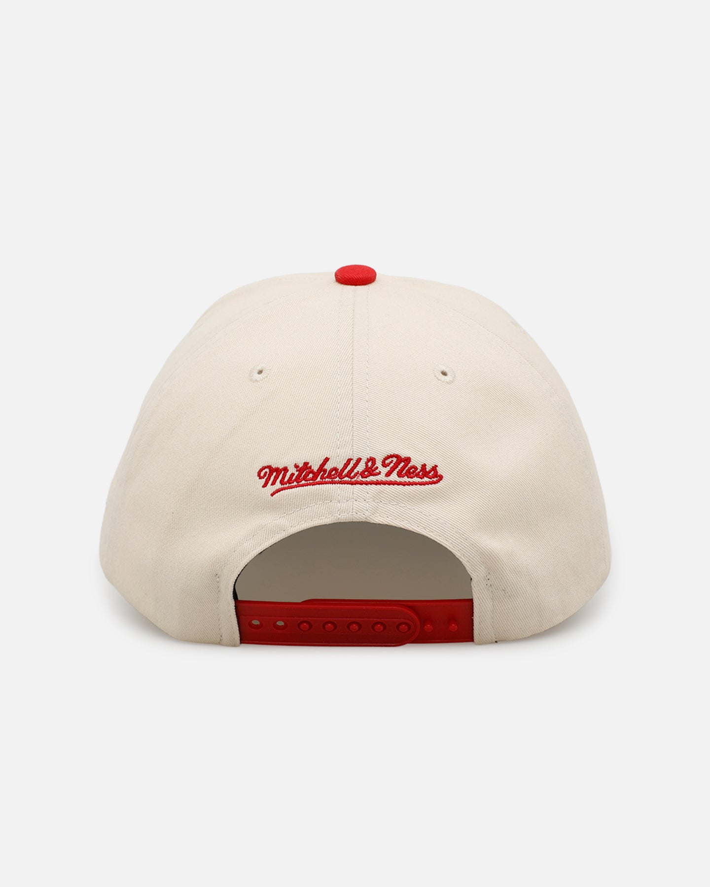 Mitchell & Ness Boston Red Sox 'Washed Cotton' Deadstock Snapback Off White