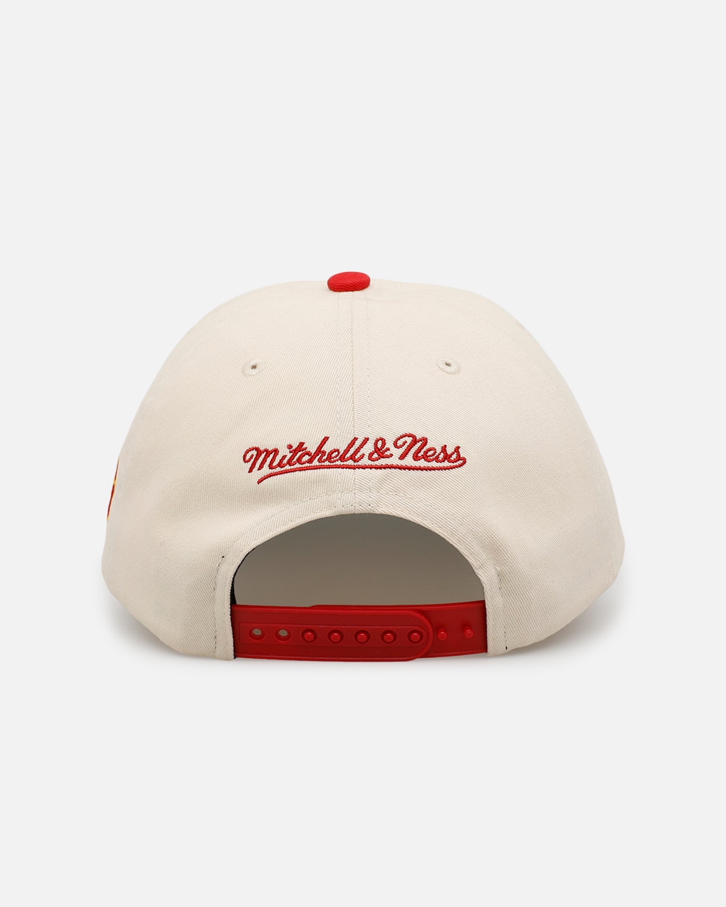 Mitchell & Ness Houston Rockets 'Washed Cotton' Deadstock Snapback Off White