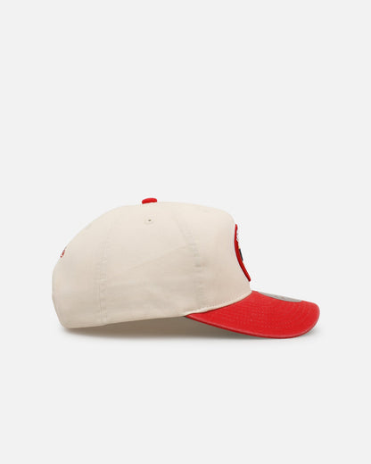 Mitchell & Ness Houston Rockets 'Washed Cotton' Deadstock Snapback Off White