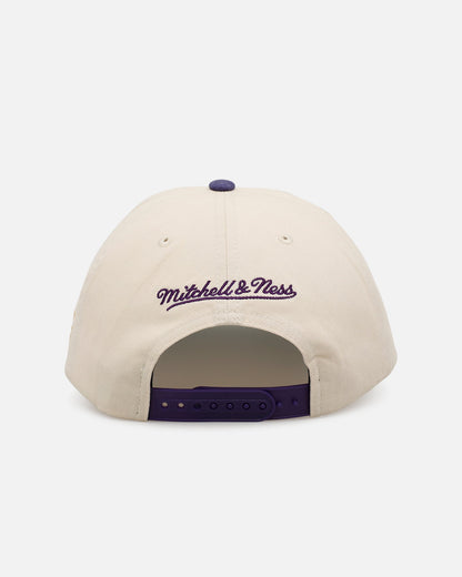 Mitchell & Ness Los Angeles Lakers 'Washed Cotton' Deadstock Snapback Off White