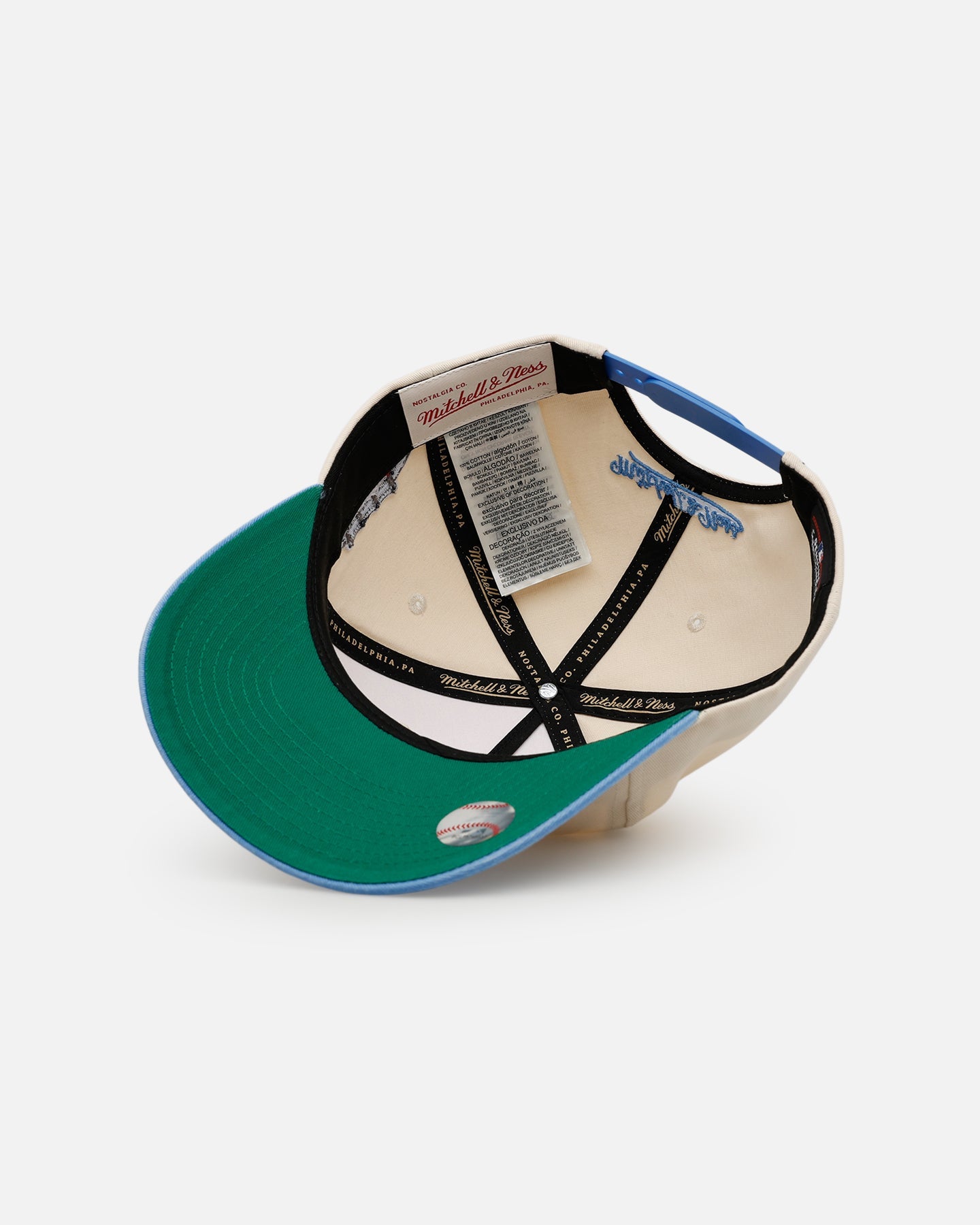 Mitchell & Ness New York Yankees 'Washed Cotton' Deadstock Snapback Off White