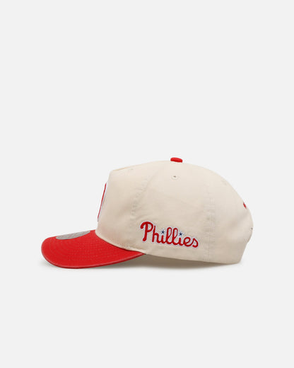 Mitchell & Ness Philadelphia Phillies 'Washed Cotton' Deadstock Snapback Off White